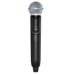 Shure GLXD24+/B58-Z3 Dual Band Digital Wireless Handheld System With SM58 Microphone Shure GLXD24+/B58-Z3 Dual Band Digital Wireless Handheld System With SM58 Microphone
