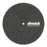 Stokyo Dr. Suzuki  Skratch 7" Slipmat, Single Stokyo Dr. Suzuki  Skratch 7" Slipmat, Single