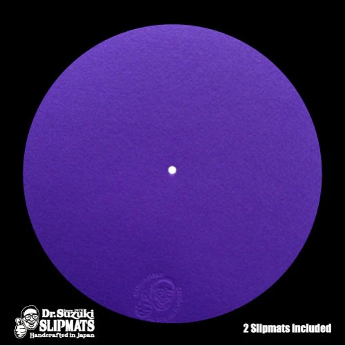 Stokyo Dr. Suzuki Mix Edition Slipmats, Pair (Purple)