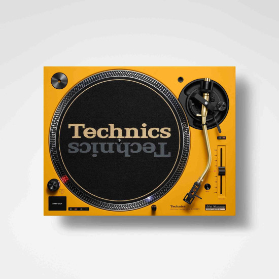 Technics SL-1200MK7L Direct Drive Turntable 50th Anniversary Limited Edition Yellow