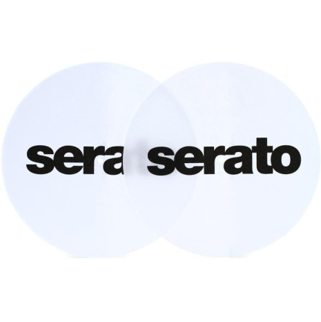 Butter Rug Slipmats Pair, Serato Logo, White