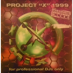 X-Mix- Project X 1999 Remix Compilation, 2x12" LP X-Mix- Project X 1999 Remix Compilation, 2x12" LP