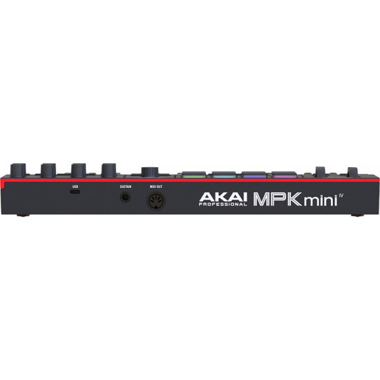 Akai MPK Mini IV 25-key MIDI Controller Keyboard (Black)