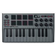 Akai MPK Mini MK3 Keyboard Controller- Special Edition Gray Akai MPK Mini MK3 Keyboard Controller- Special Edition Gray