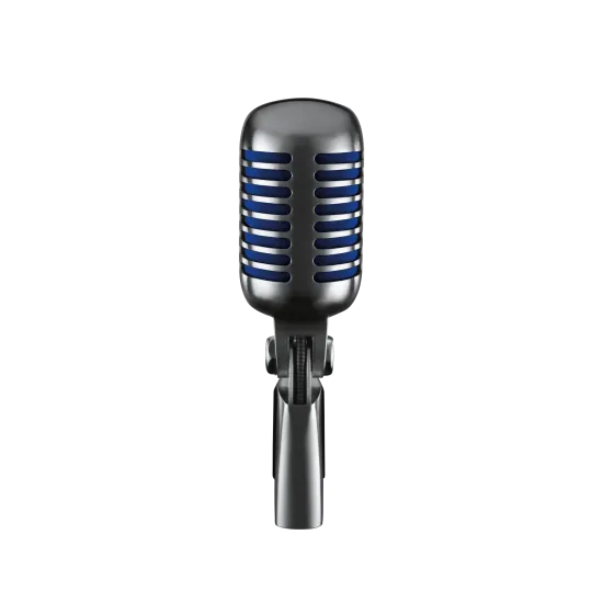 Shure Super 55 Deluxe Supercardioid Dynamic Vocal Microphone