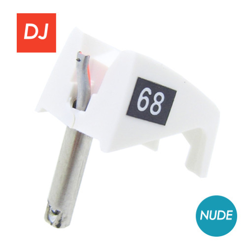 JICO D6800SL/DJ Nude Replacement Stylus For Stanton 680EL2 / 681EL DJ Cartridge
