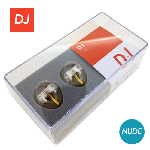 JICO N44-7 DJ NUDE Stylus for Shure M44-7 and J44A-7, (Pack of 2)