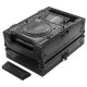 Odyssey 810127 Industrial Board Case for DJ Media Multiplayers and 12 inch Mixers