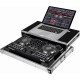 Odyssey FRGSDJ202 Low Profile Flight Case for Roland DJ-202 Controller with Glide Style Laptop Platform