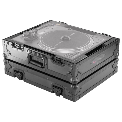 Odyssey FZCRSS121200BL Black Label Turntable Flight Case for PLX-CRSS12, SL-1200mk7, RP-7000/8000 & More
