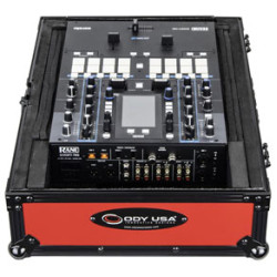 Odyssey FR12MIXBKREDXD Universal 12 Inch Format Extra Deep Mixer Case, Red Odyssey FR12MIXBKREDXD Universal 12 Inch Format Extra Deep Mixer Case, Red