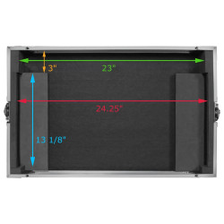 Odyssey FRDJCM Flight Ready Universal Case for Medium Sized DJ Controllers Odyssey FRDJCM Flight Ready Universal Case for Medium Sized DJ Controllers