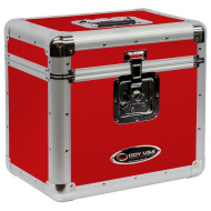 Odyssey KROM KLP2 Stackable LP Case, Red Odyssey KROM KLP2 Stackable LP Case, Red