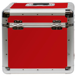Odyssey KROM KLP2 Stackable LP Case, Red Odyssey KROM KLP2 Stackable LP Case, Red
