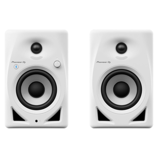 Pioneer DM-40D-BT-W 4-Inch Bluetooth Desktop Monitor Speakers, White