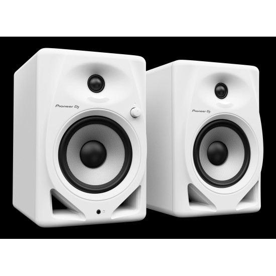 Pioneer DM-50D-W Active 5" Monitor Speakers, White (Pair)