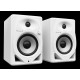 Pioneer DM-50D-W Active 5" Monitor Speakers, White (Pair)