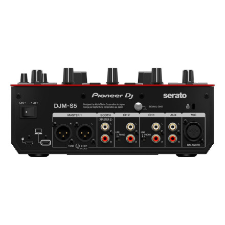 Pioneer DJM-S5 2-Channel DVS Mixer for Serato DJ Pro