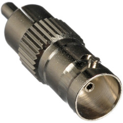 Hosa 75-ohm Adaptor, BNC to RCA Hosa 75-ohm Adaptor, BNC to RCA