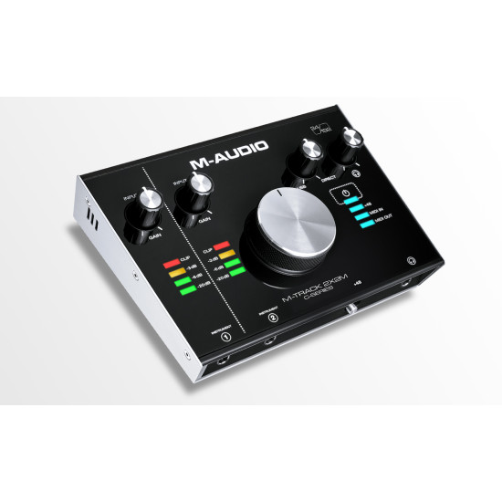 M-Audio M-Track 2X2M 2-in/2-out USB Audio Interface with MIDI