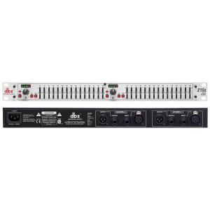 DBX 215s Dual 15 Band Graphic Equalizer