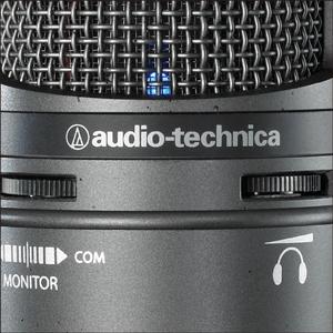 Audio-Technica AT2020USB+ Cardioid Condenser USB Microphone, Black