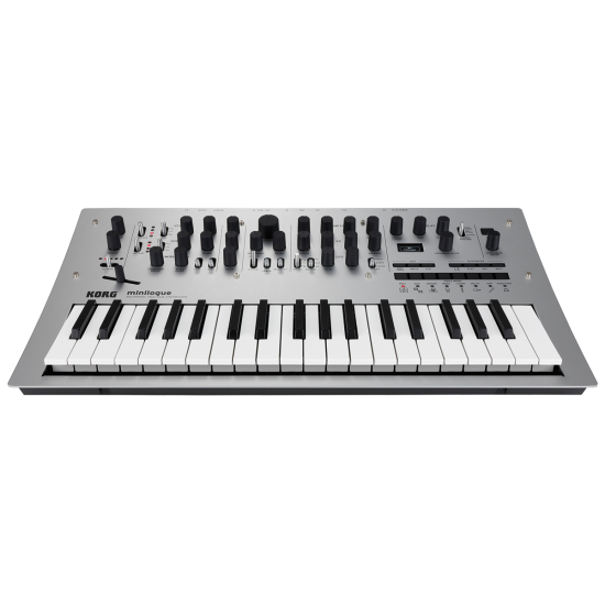 Korg minilogue 37 slim-key fully programmable analog polyphonic synthesizer