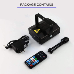 Sound Activated Laser Party Light with Remote Control Sound Activated Laser Party Light with Remote Control