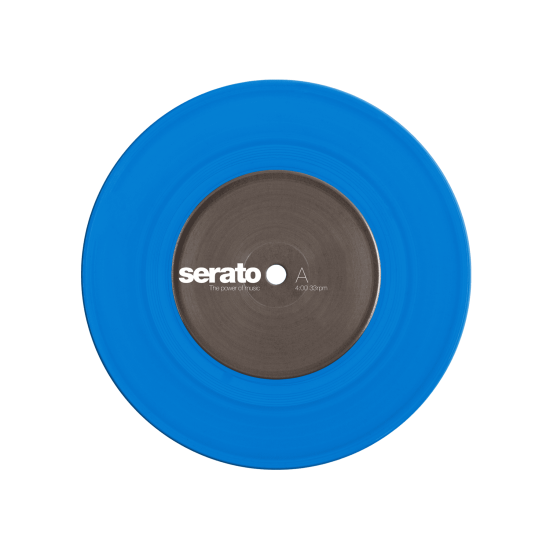 Serato Control Vinyl 7" Pair, Blue Serato Control Vinyl 7" Pair, Blue