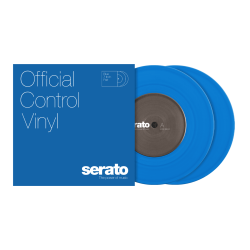 Serato Control Vinyl 7" Pair, Blue Serato Control Vinyl 7" Pair, Blue