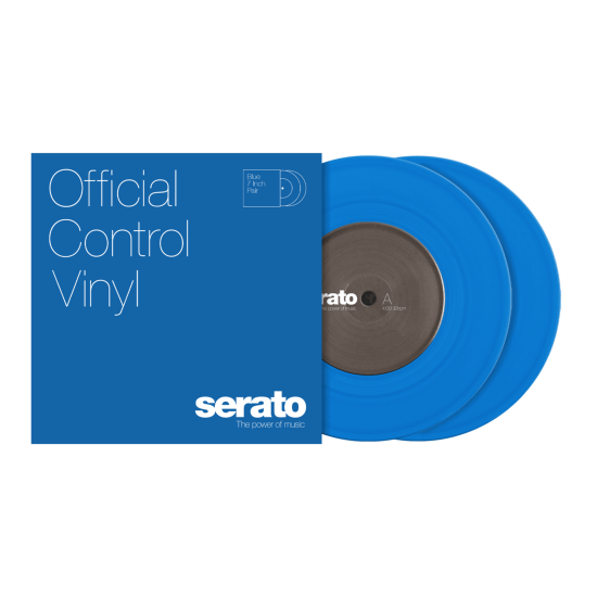 Serato Control Vinyl 7" Pair, Blue