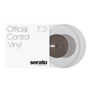 Serato Control Vinyl 7" Pair, Clear Serato Control Vinyl 7" Pair, Clear