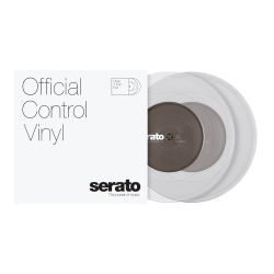 Serato Control Vinyl 7" Pair, Clear Serato Control Vinyl 7" Pair, Clear