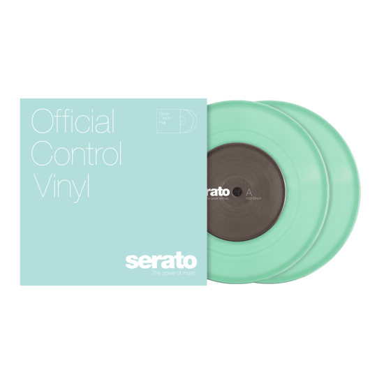 Serato Control Vinyl 7" Pair, Glow