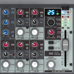 Behringer 1002FX 10-Input 2-Bus Mixer with XENYX Mic Preamps Behringer 1002FX 10-Input 2-Bus Mixer with XENYX Mic Preamps