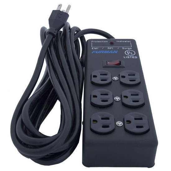 Furman SS-6B 6-outlet steel power block Furman SS-6B 6-outlet steel power block