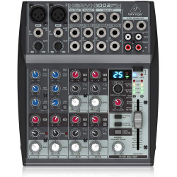 Behringer 1002FX 10-Input 2-Bus Mixer with XENYX Mic Preamps Behringer 1002FX 10-Input 2-Bus Mixer with XENYX Mic Preamps