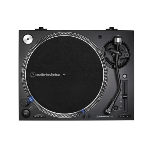 Audio-Technica AT-LP140XP-BK Direct-Drive Professional DJ Turntable, Black