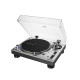 Audio-Technica AT-LP140XP-SV Direct-Drive Professional DJ Turntable, Silver
