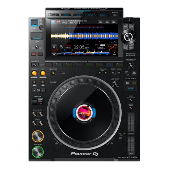 Pioneer CDJ-3000 High-Resolution Pro-DJ Multiplayer (Black)