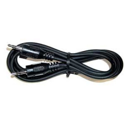 Hosa Stereo Interconnect, 3.5 mm TRS to Same, 5 ft Hosa Stereo Interconnect, 3.5 mm TRS to Same, 5 ft