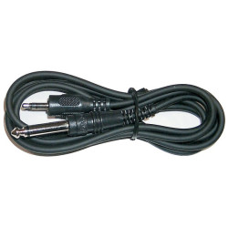 Hosa Mono Interconnect, 1/4 in TS to 3.5 mm TRS, 5 ft Hosa Mono Interconnect, 1/4 in TS to 3.5 mm TRS, 5 ft