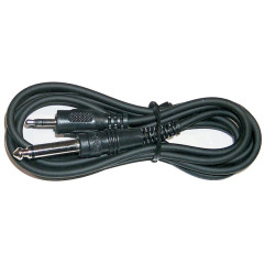 Hosa Mono Interconnect, 1/4 in TS to 3.5 mm TRS, 10 ft