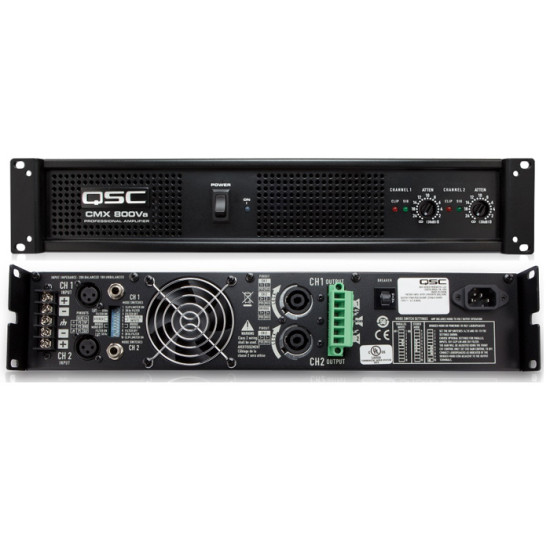 QSC CMX800Va Amplifier