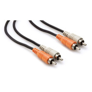 Hosa Stereo Interconnect, Dual RCA to Same, 2 m