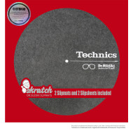 Stokyo Dr. Suzuki X Technics Skratch 12" Slipmats Pair Stokyo Dr. Suzuki X Technics Skratch 12" Slipmats Pair