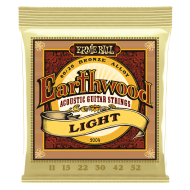 Ernie Ball EARTHWOOD LIGHT 80/20 BRONZE ACOUSTIC GUITAR STRINGS - 11-52 GAUGE Ernie Ball EARTHWOOD LIGHT 80/20 BRONZE ACOUSTIC GUITAR STRINGS - 11-52 GAUGE