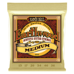 Ernie Ball EARTHWOOD MEDIUM 80/20 BRONZE ACOUSTIC GUITAR STRINGS - 13-56 GAUGE Ernie Ball EARTHWOOD MEDIUM 80/20 BRONZE ACOUSTIC GUITAR STRINGS - 13-56 GAUGE