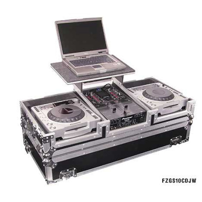 Odyssey FZGS10CDJW Coffin w/Wheels