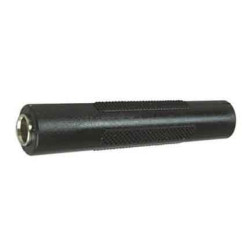 Hosa Coupler, 1/4 in TRS to Same Hosa Coupler, 1/4 in TRS to Same